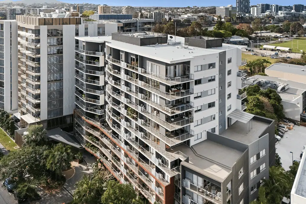 Real estate West End modern apartment building